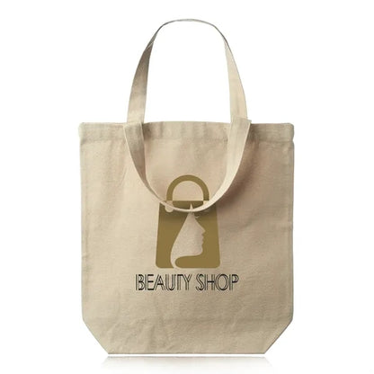 Natural Color Canvas Tote Bags