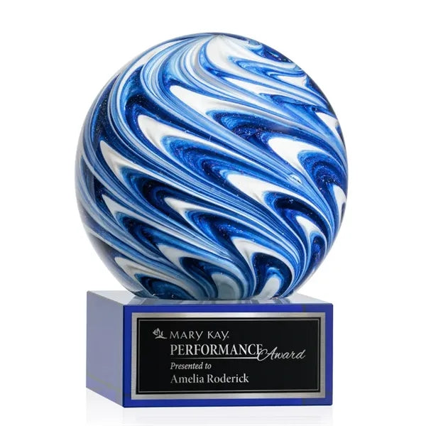 Naples Award on Hancock Base - Blue