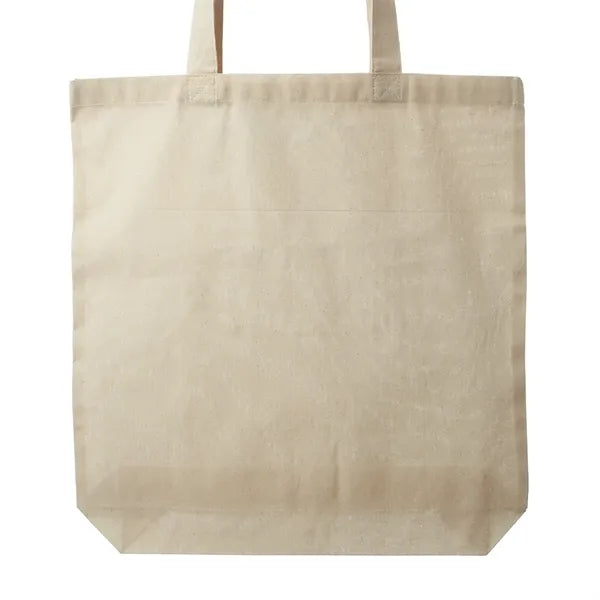 15"W x 17"H Gusseted Cotton Tote Bags