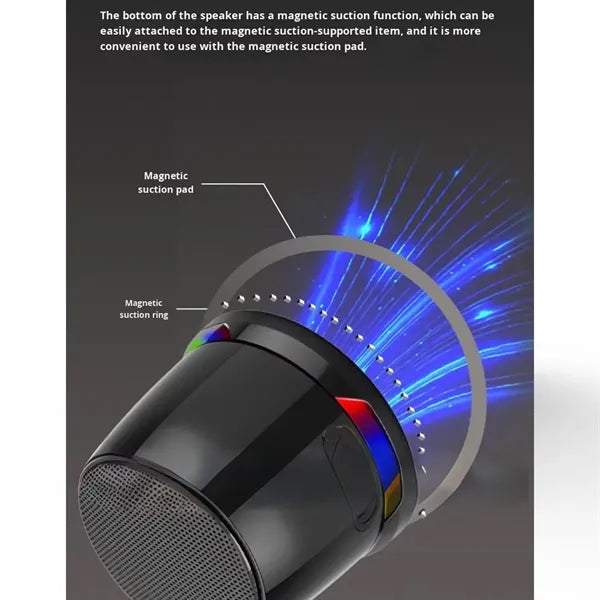 2-in1 Magnetic Phone Holder Wireless Speaker