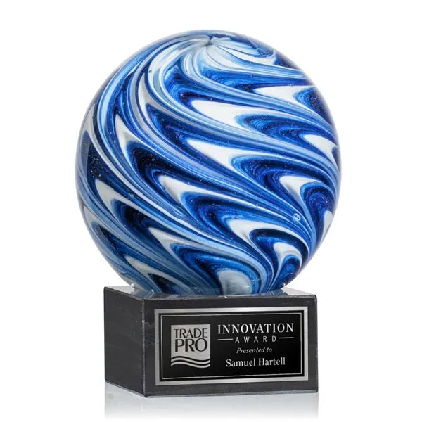 Naples Award on Square Marble Base
