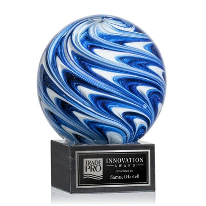 Naples Award on Square Marble Base