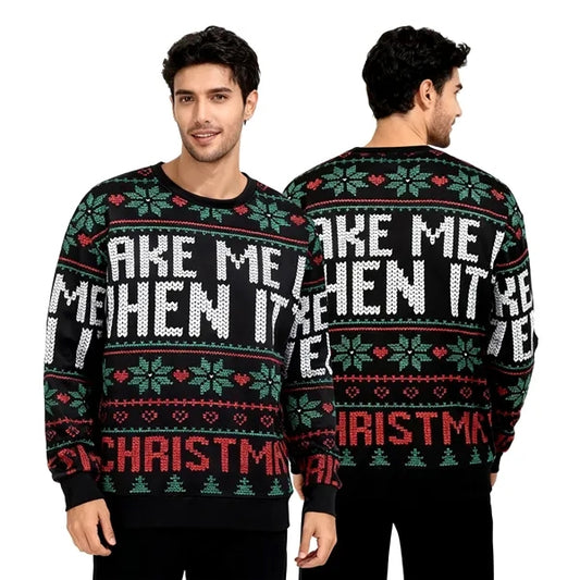 8oz Unisex Full Color Print Crewneck Sweatshirt