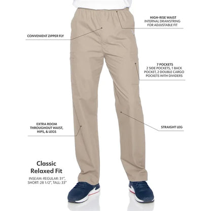 Landau - Essentials - Men's Seven-Pocket High-Rise Elasti...