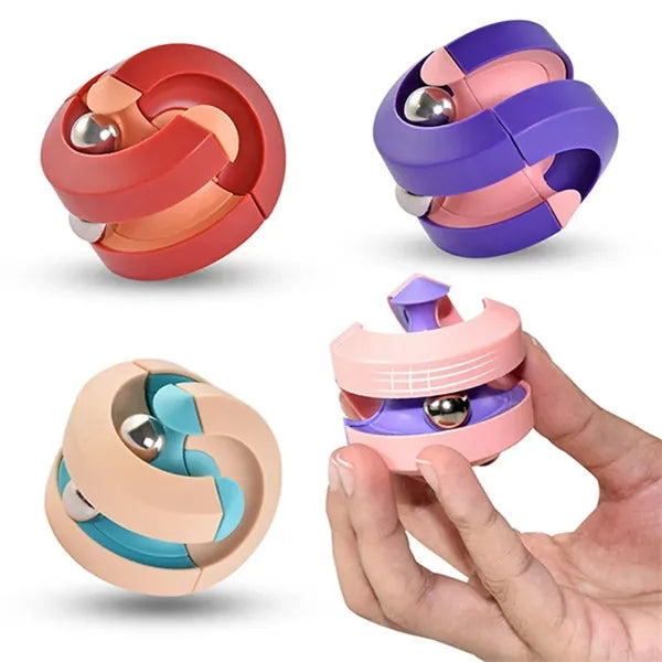 Rotating Fidget Puzzle Orbit Bead Ball