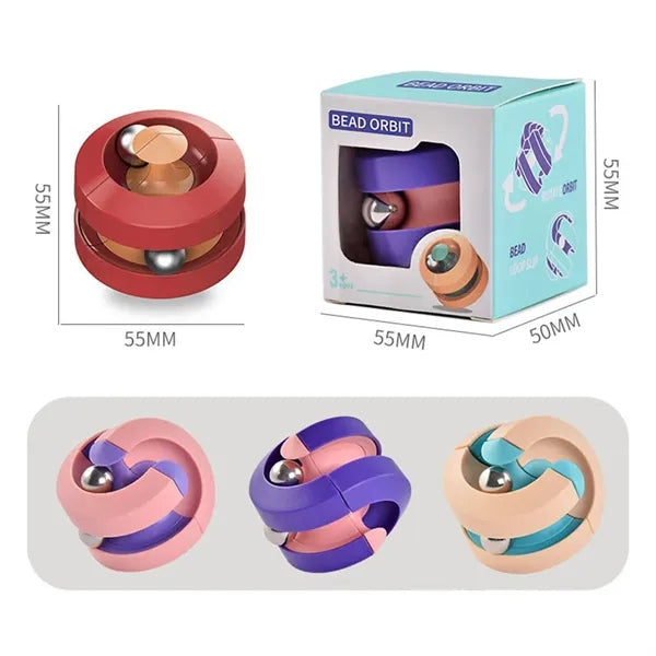 Rotating Fidget Puzzle Orbit Bead Ball
