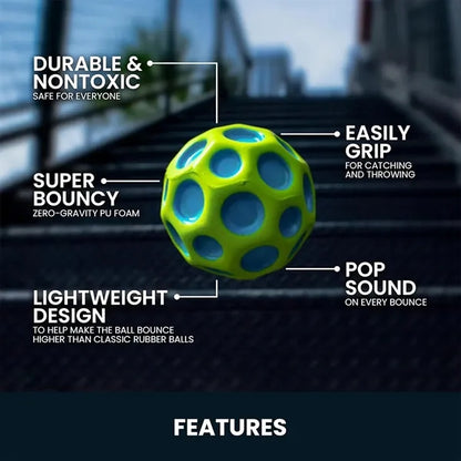 Moon Craterbouncy Bouncing Stress Reliver Ball