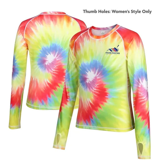 Custom Raglan Long Sleeve Athletic Shirt With Flatlock Seams