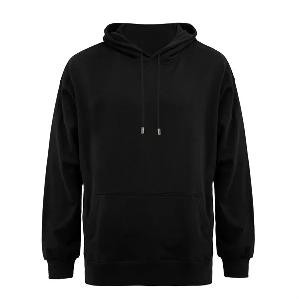 Unisex Cotton Pullover Hoodie W/ Kangaroo Pocket