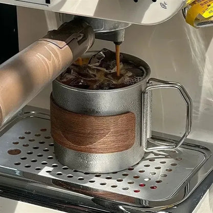 Stainless Steel Mug with Handle