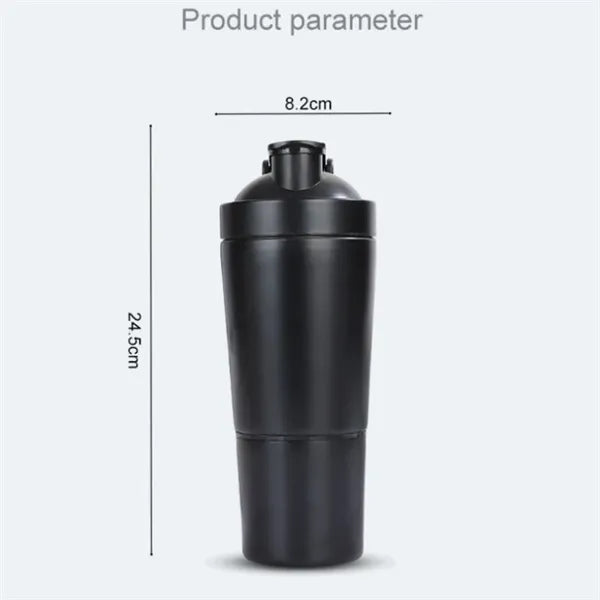 Stainless Steel Protein Shaker Bottle