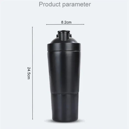 Stainless Steel Protein Shaker Bottle