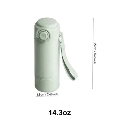 Double-Use Insulated Straw Cup