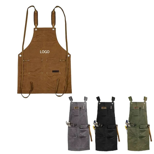 Heavy-Duty Durable Kitchen Wear Canvas Apron