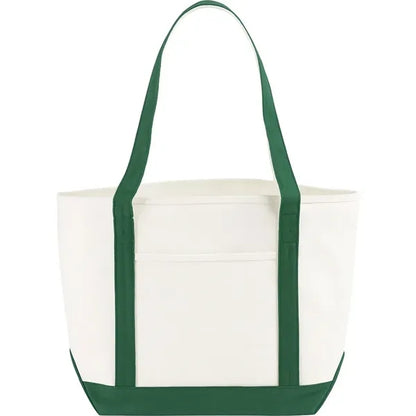 18 oz. Cotton Nautical Canvas Boat Bag W/ Gusset