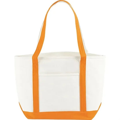 18 oz. Cotton Nautical Canvas Boat Bag W/ Gusset