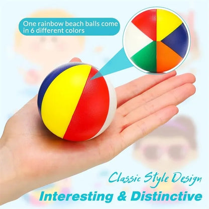 Colorful Stress Ball  Rainbow Beach Balls