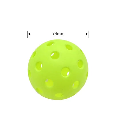 3 Pack 40 Holes Outdoor Pickleball Balls
