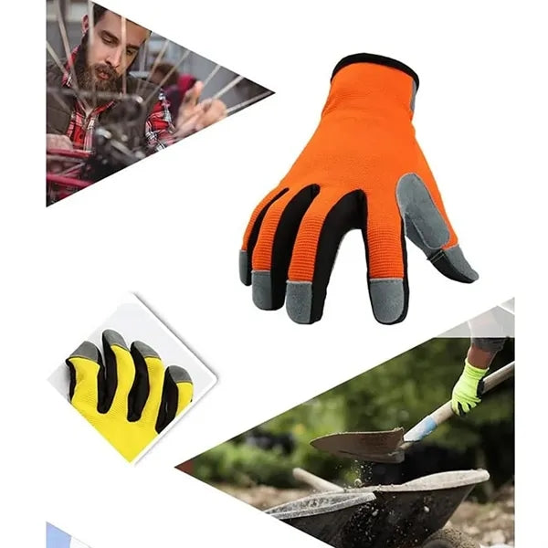 Mechanics Glove Flexible Yard Work Gloves