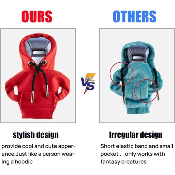 Cute Hoodie Car Gear Shift Cover
