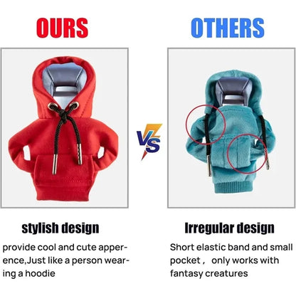 Cute Hoodie Car Gear Shift Cover