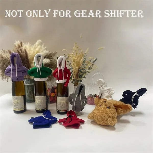 Cute Hoodie Car Gear Shift Cover
