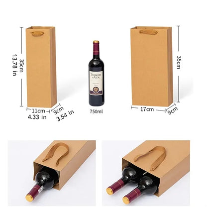 Wine Bottle Paper Bags