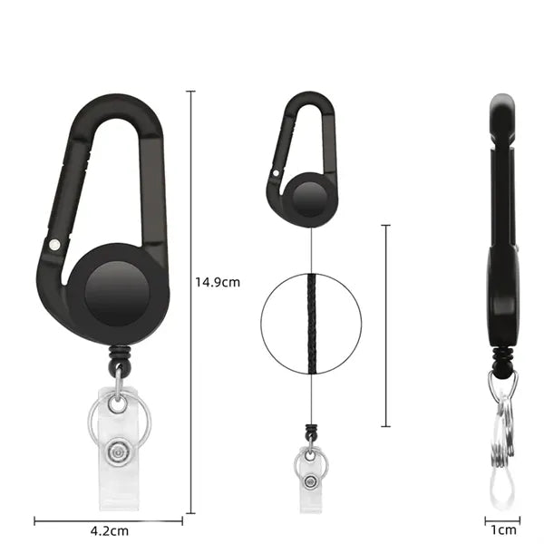 Retractable Key Chain Telescopic Key-Rings