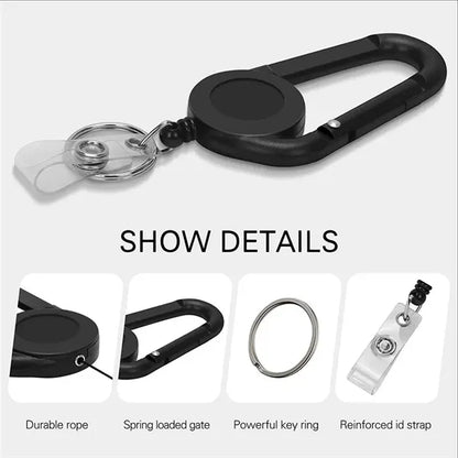 Retractable Key Chain Telescopic Key-Rings