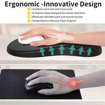 Mouse Pad Wrist Support with Massage