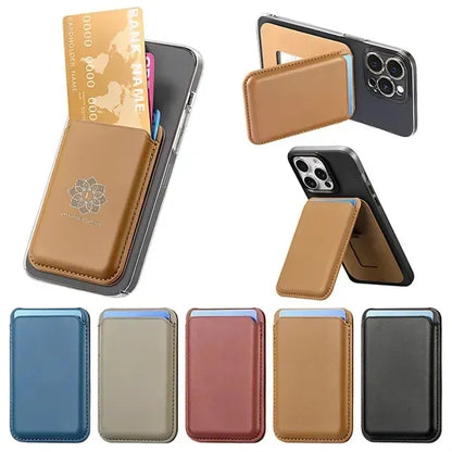 2 in 1 Leather Mag Safe Wallet for Phone Card Holder