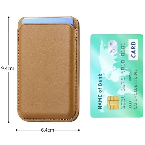 2 in 1 Leather Mag Safe Wallet for Phone Card Holder