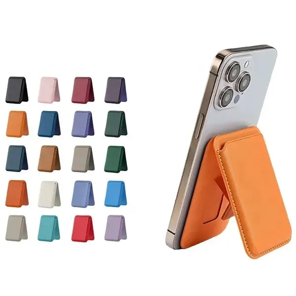 2 in 1 Leather Mag Safe Wallet for Phone Card Holder