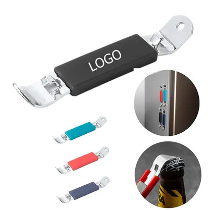 Stainless Steel Dual-Head Can & Bottle Opener