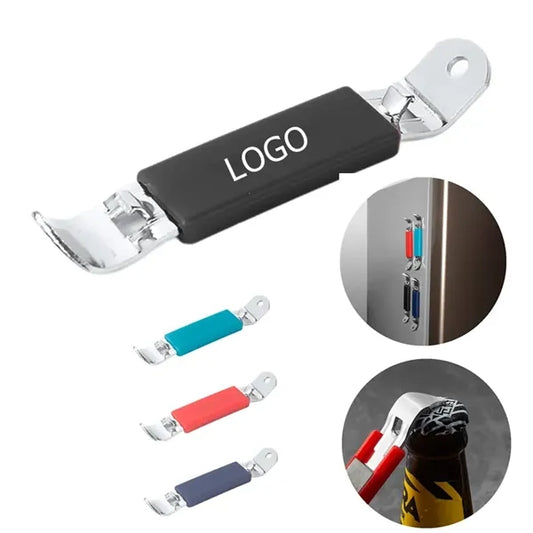 Stainless Steel Dual-Head Can & Bottle Opener