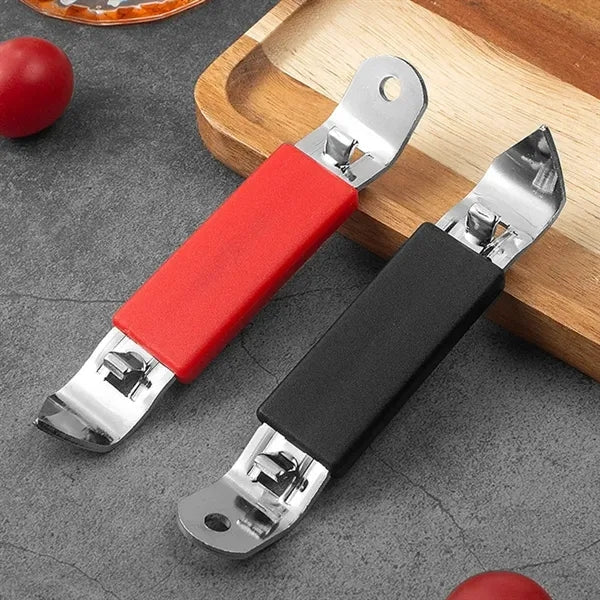 Stainless Steel Dual-Head Can & Bottle Opener