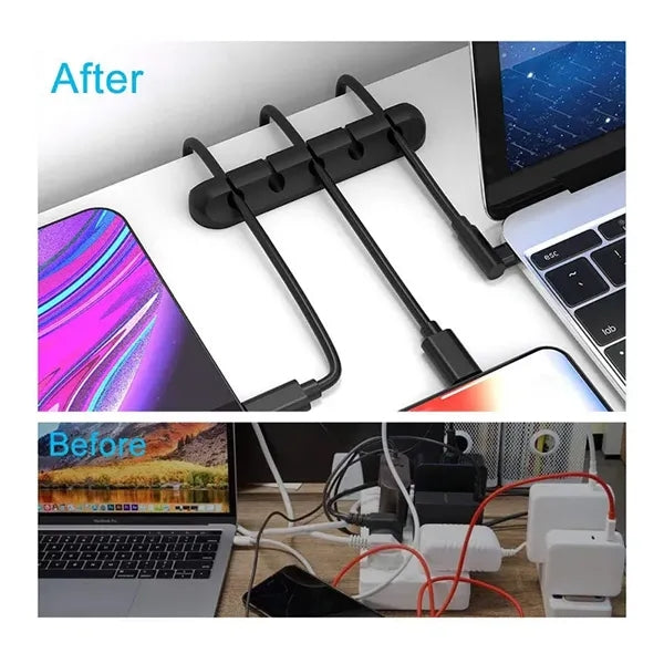 5 Slot Desk Cable Organizer