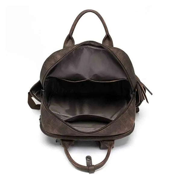 Vintage PU Leather Backpacks