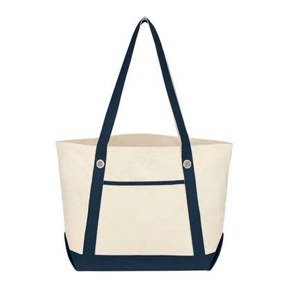 MEDIUM 12 OZ. COTTON CANVAS SAILING TOTE BAG