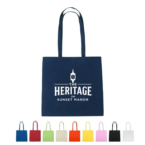 Full Color 100% 4 oz. Cotton Tote Bag