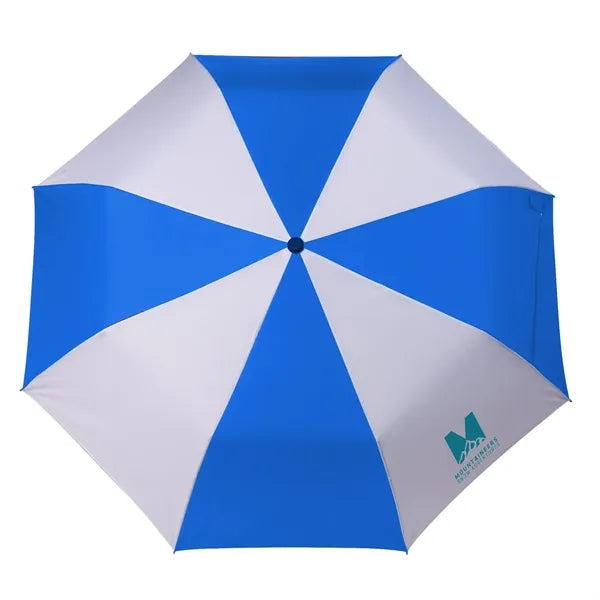 42" Recycled Folding Auto Open Umbrella