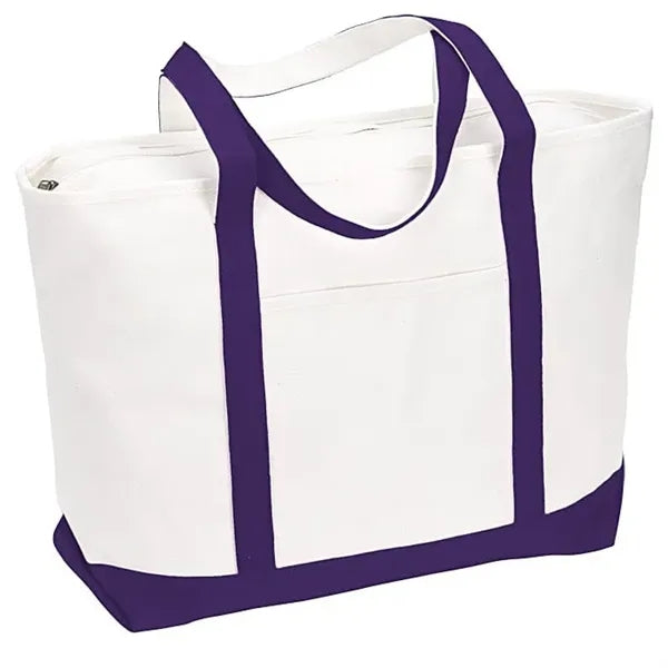 24 oz Large Heavyweight Cotton Canvas Tote