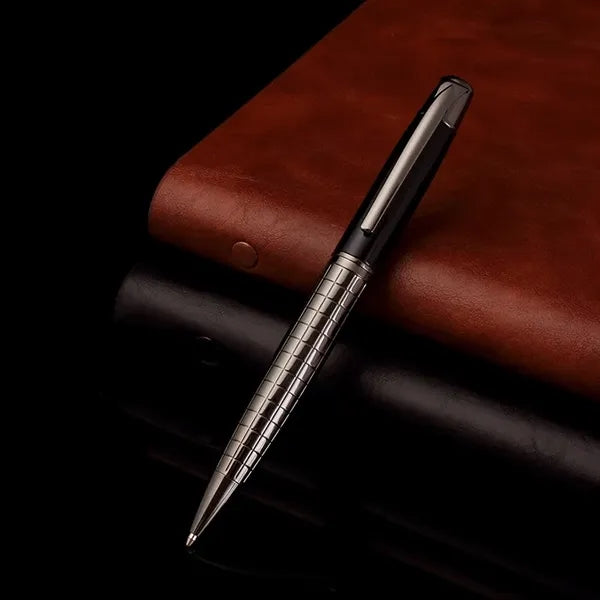 Metal Rotating Engraved Ballpoint Pen