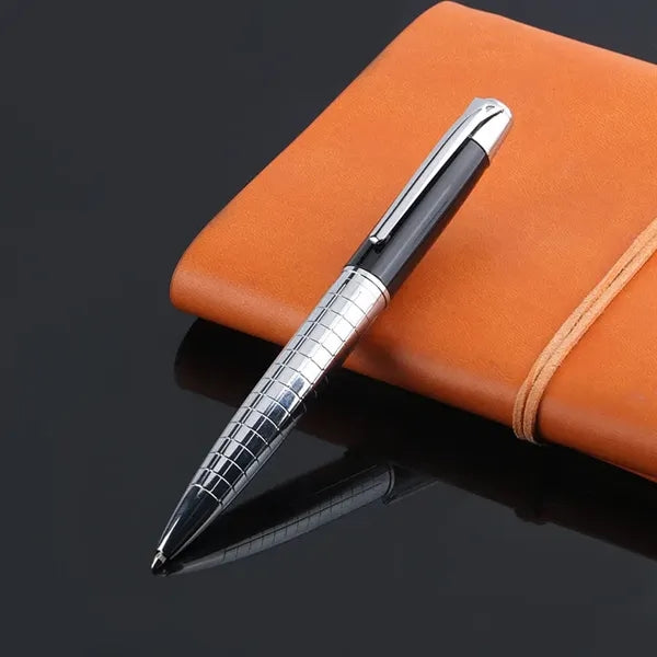 Metal Rotating Engraved Ballpoint Pen