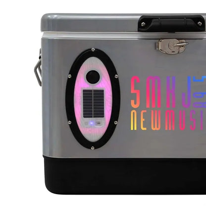 Sasquatch 54QT Bluetooth Music Cooler, Front Imprint