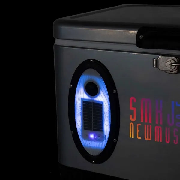 Sasquatch 54QT Bluetooth Music Cooler, Front Imprint