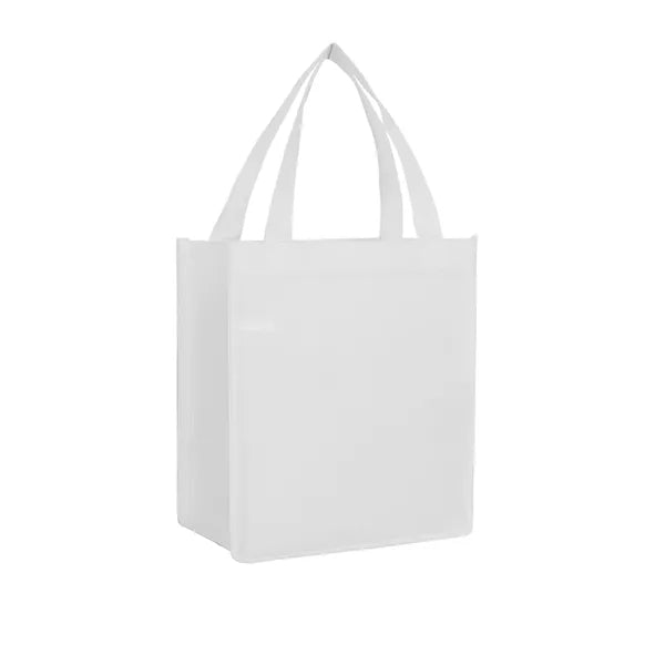 LAMINATED NON-WOVEN TOTE BAG (13" W X 15" H X 10" D)