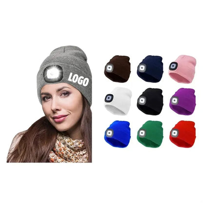 Unisex LED Light Knit Hat