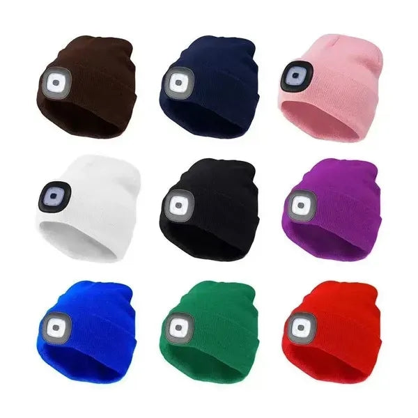 Unisex LED Light Knit Hat