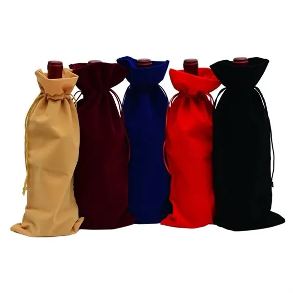 Velvet Wine Gift Bag